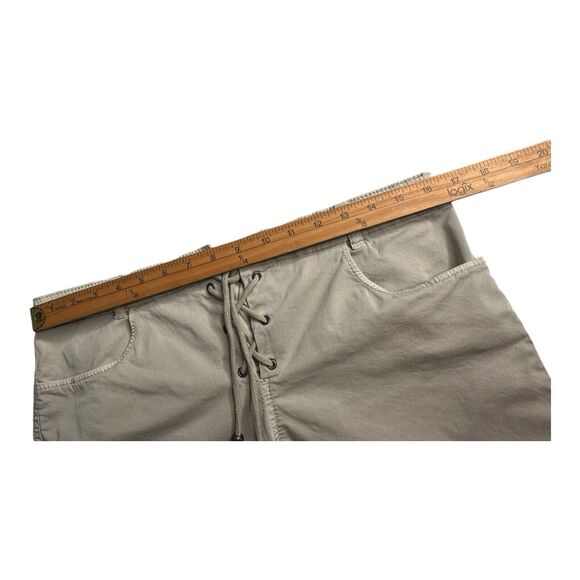 MARRAKECH SOLID Drawstring SHORTS SOFT Cotton‎ Khaki SZ 30 - Picture 7 of 14